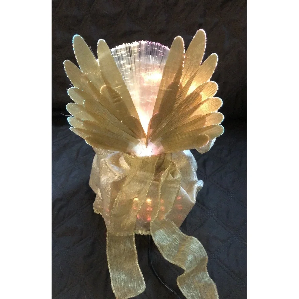Vintage Fiber Optic Christmas Angel 12